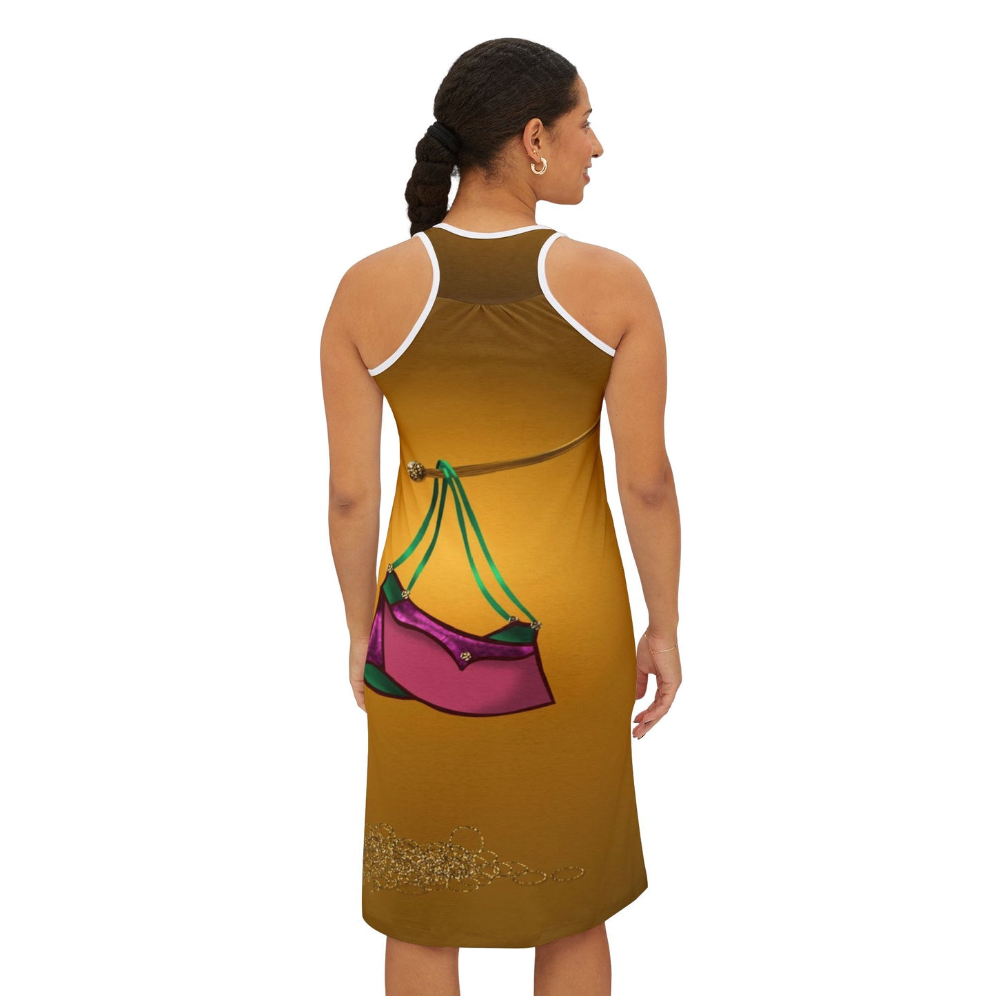 (052.7) "Pouring Rings" Sundress
