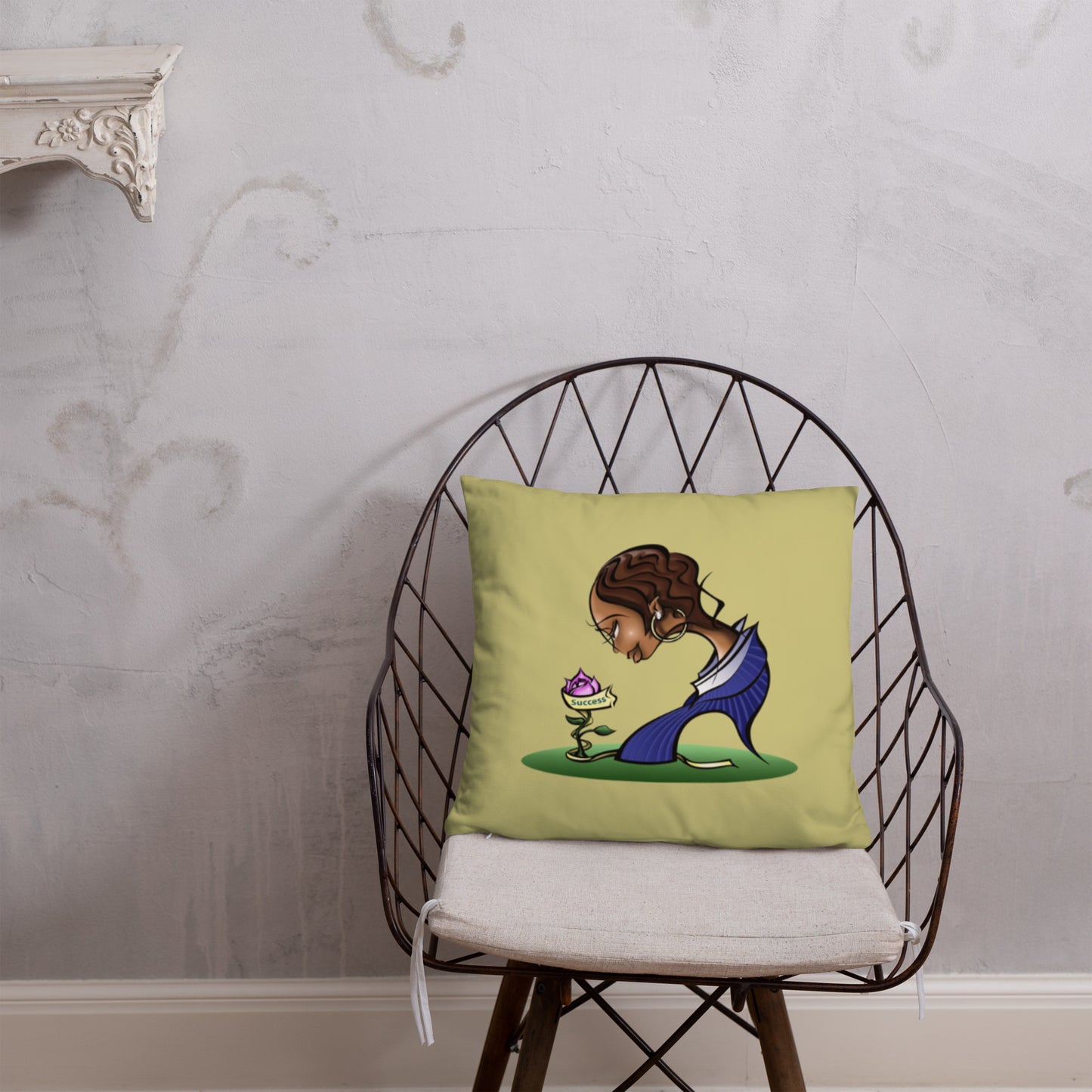(031j.) "Seeds of Success" Companion Pillow