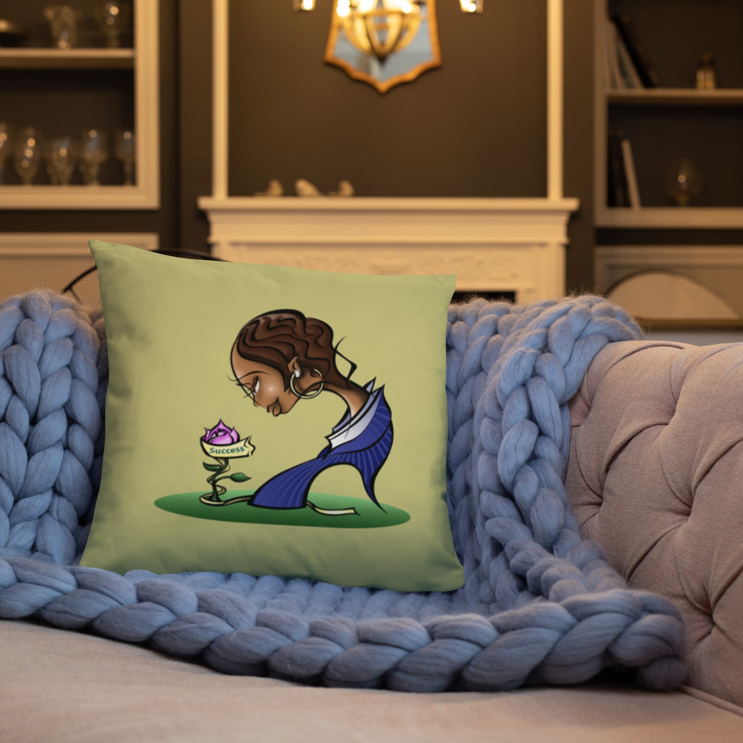 (031j.) "Seeds of Success" Companion Pillow