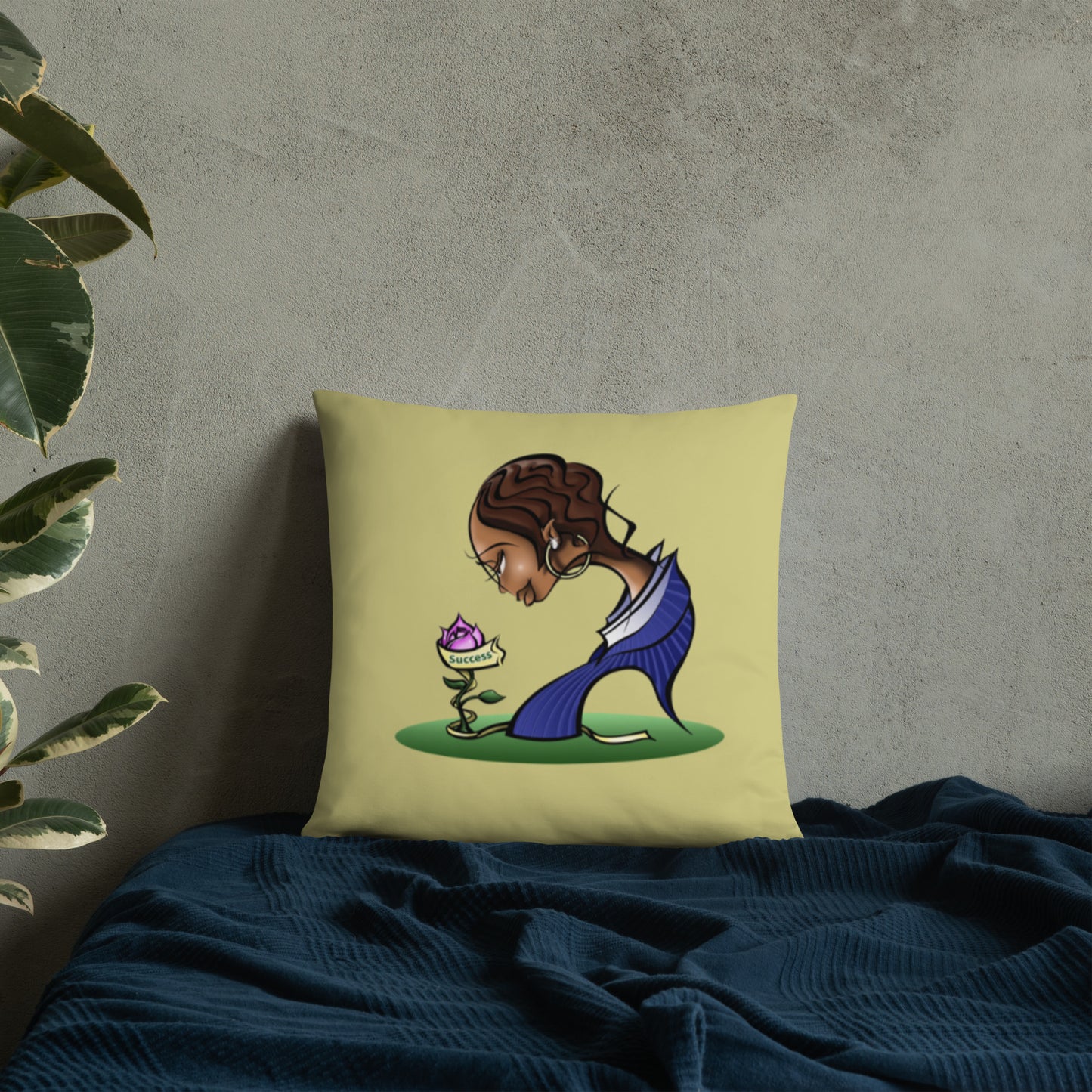 (031j.) "Seeds of Success" Companion Pillow