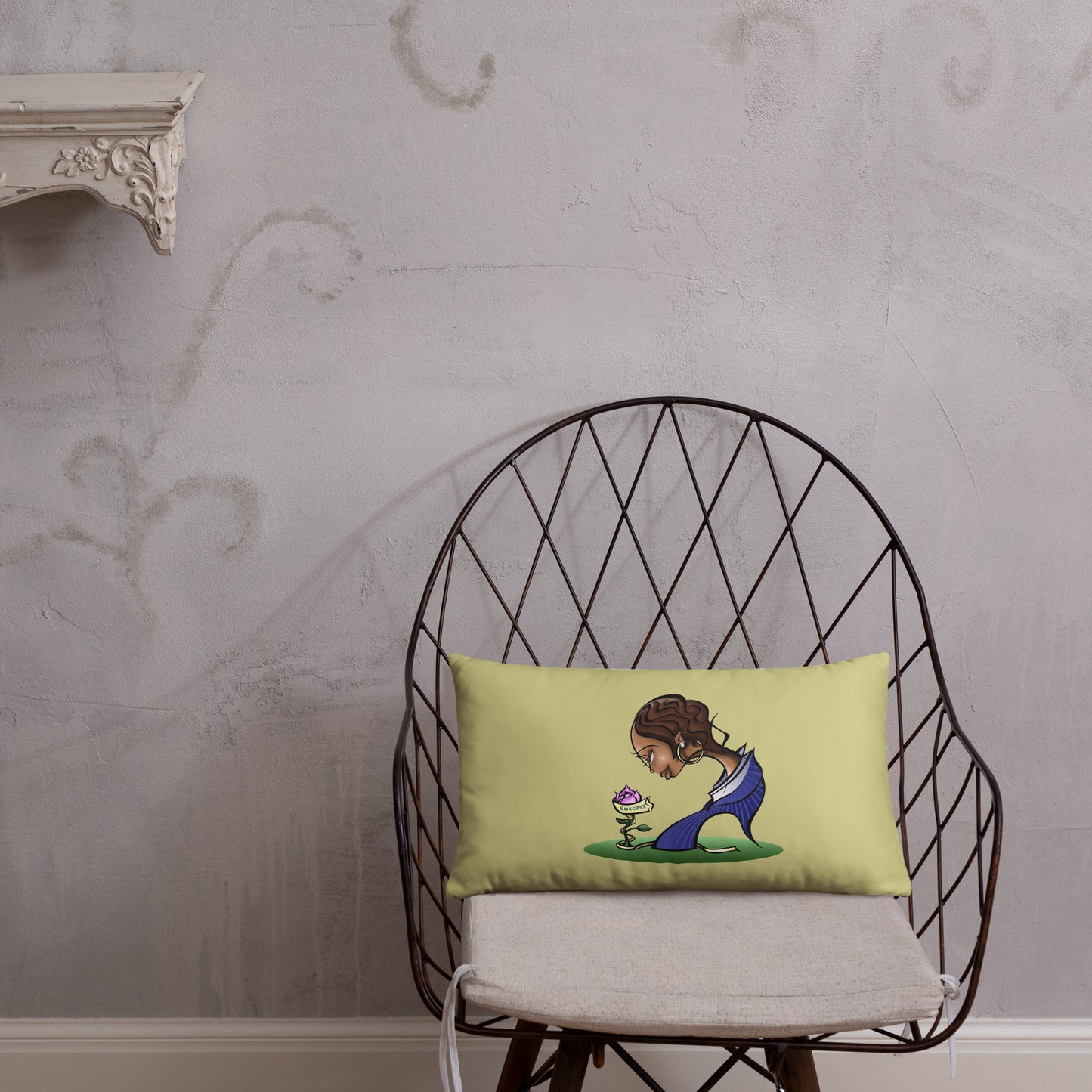 (031j.) "Seeds of Success" Companion Pillow
