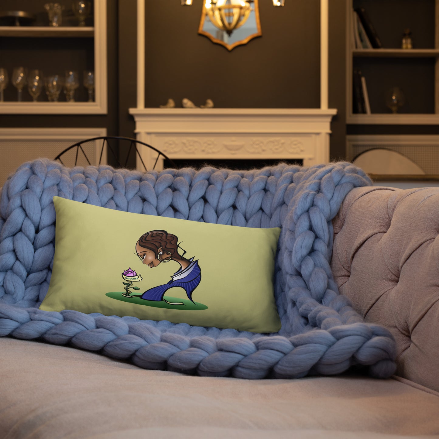 (031j.) "Seeds of Success" Companion Pillow