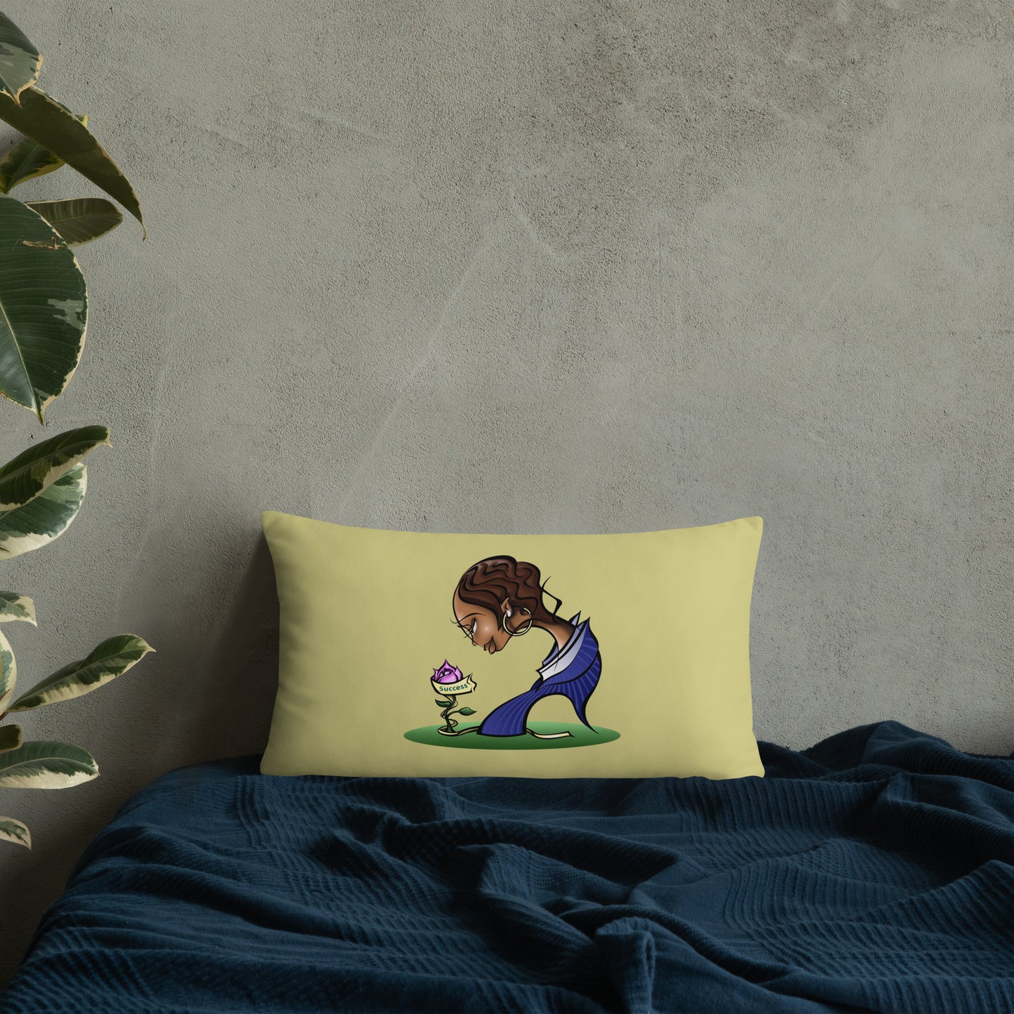(031j.) "Seeds of Success" Companion Pillow