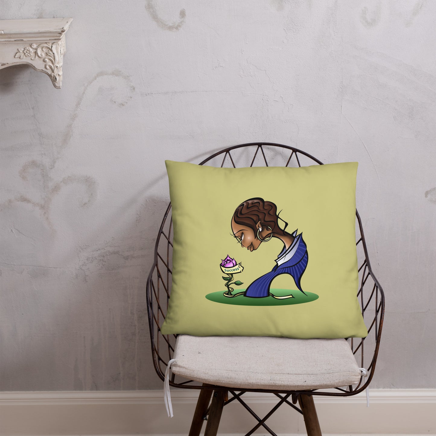 (031j.) "Seeds of Success" Companion Pillow