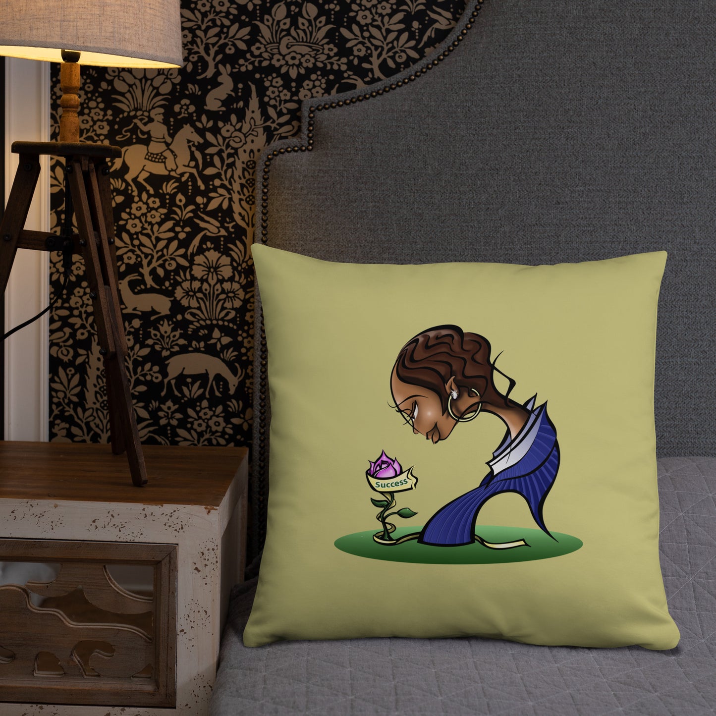 (031j.) "Seeds of Success" Companion Pillow