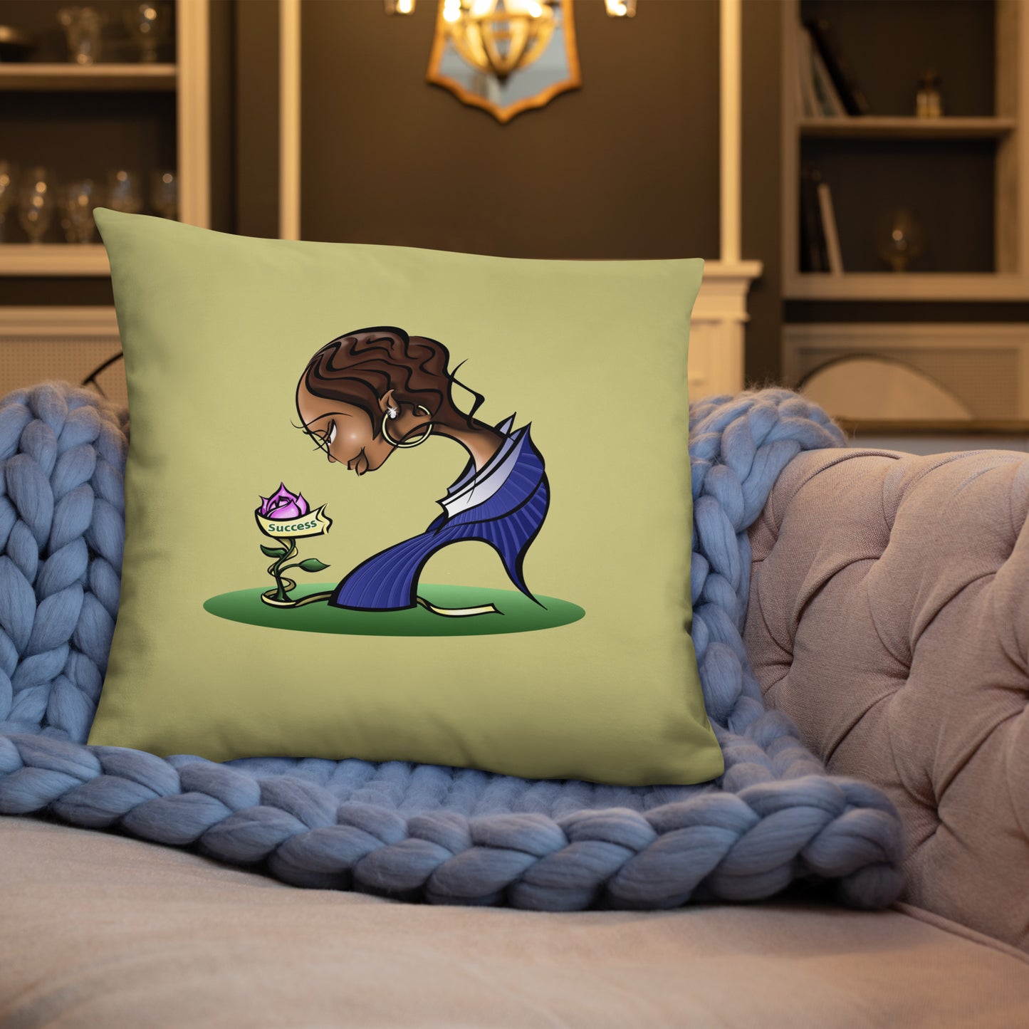 (031j.) "Seeds of Success" Companion Pillow