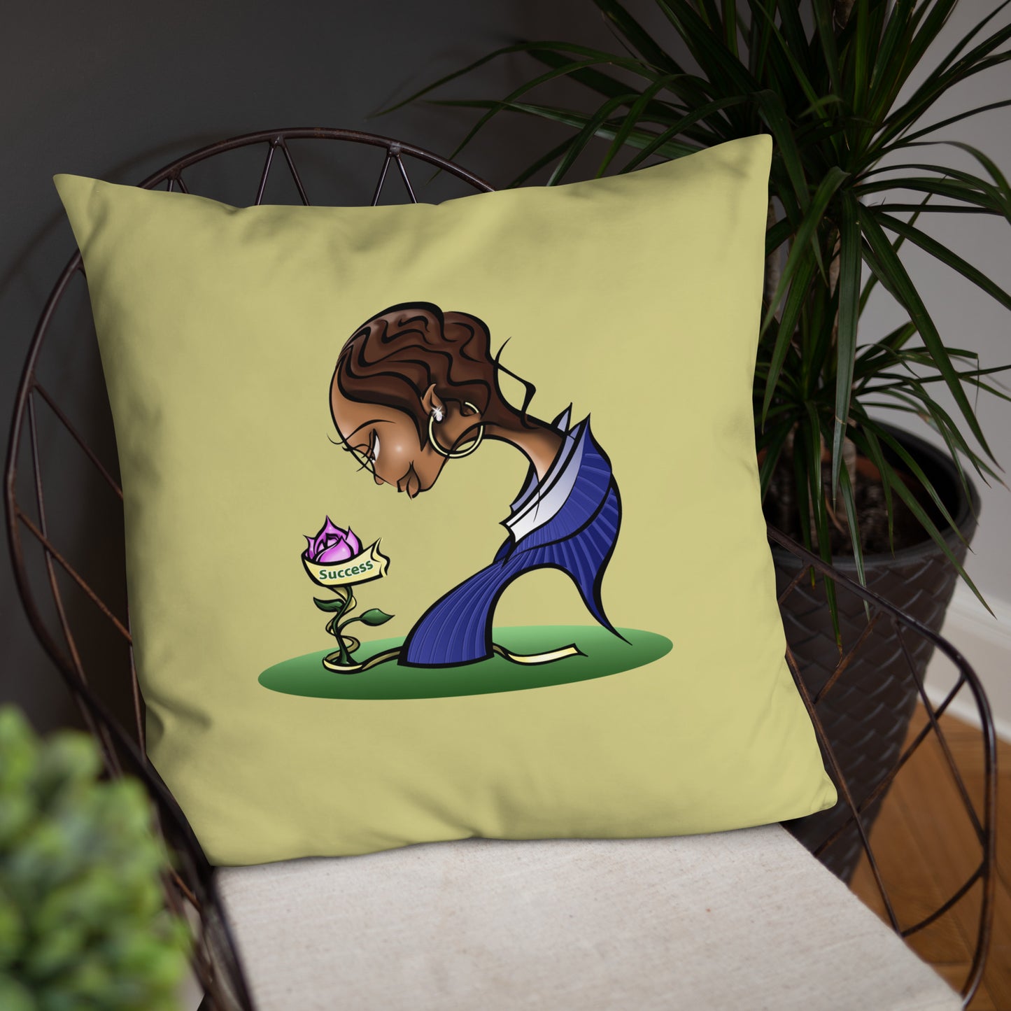 (031j.) "Seeds of Success" Companion Pillow