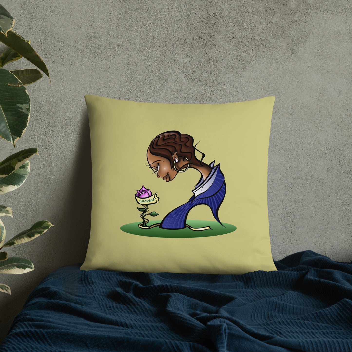 (031j.) "Seeds of Success" Companion Pillow