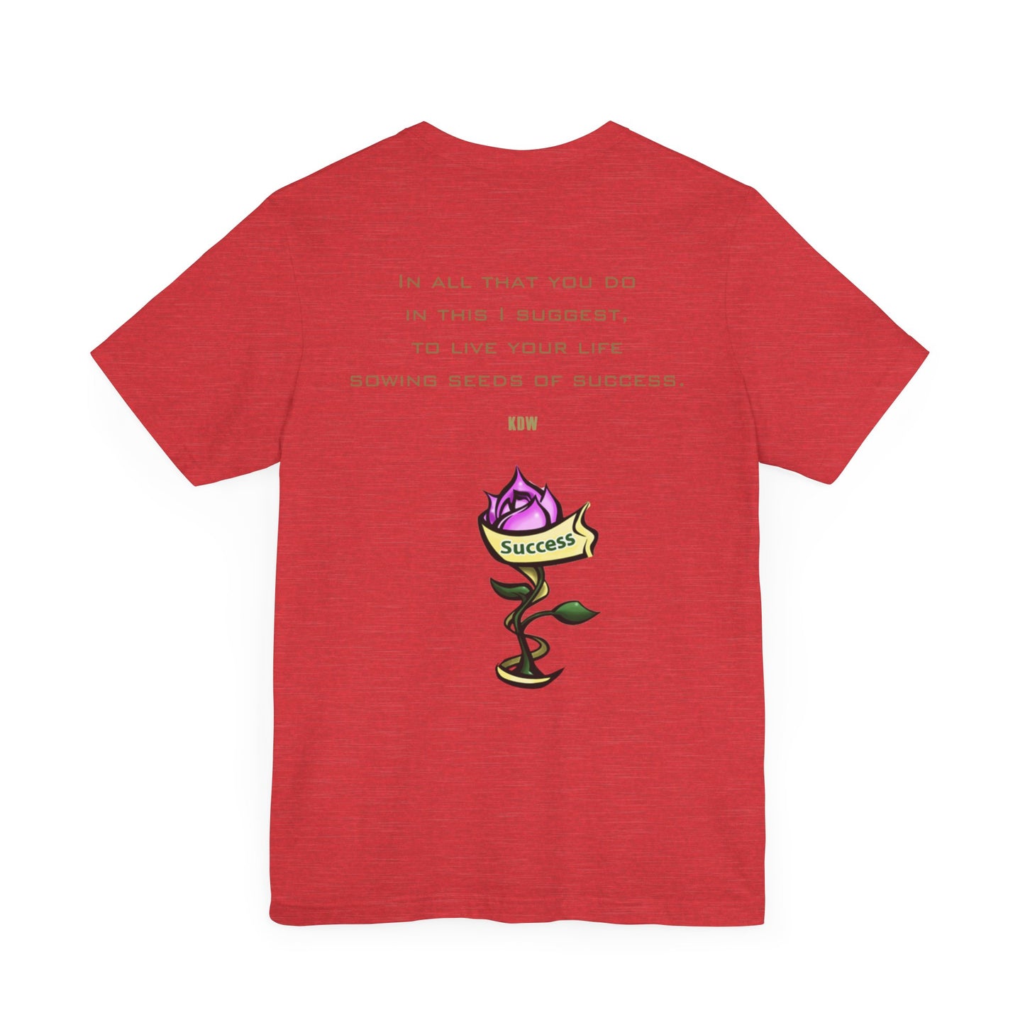 (031g) "Success" Performance Tee