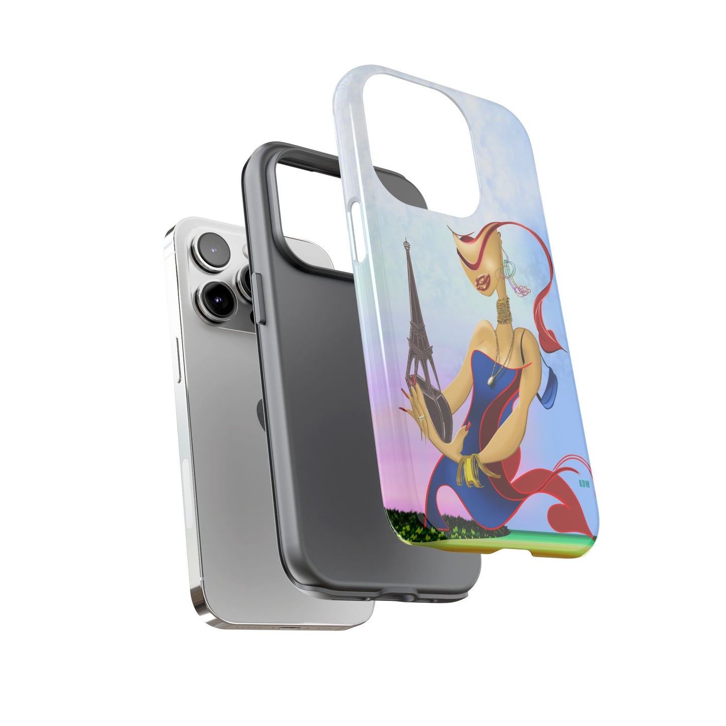 (025l.) "Towering" Case (iPhone, Galaxy, Pixel)