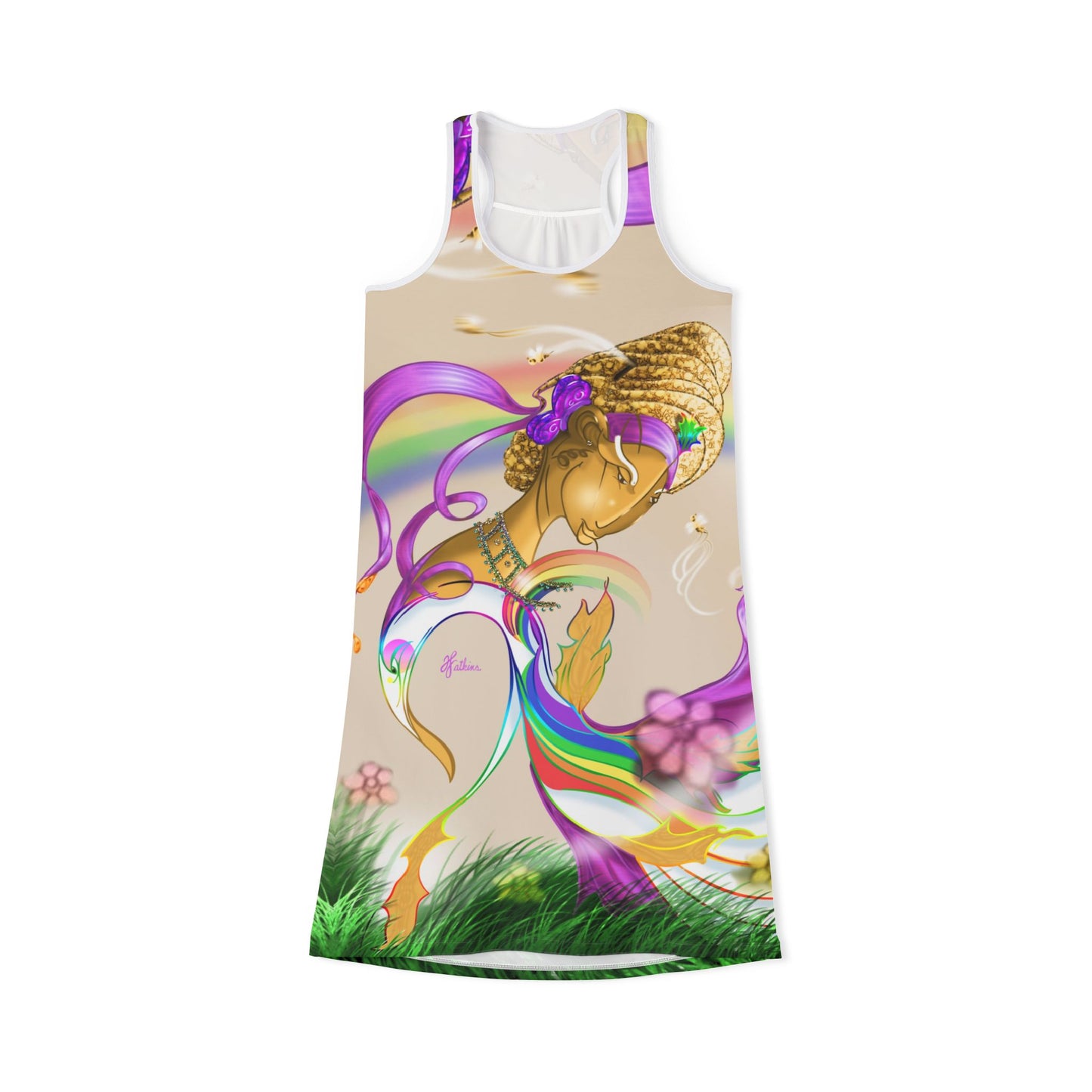 (052.2) Spring Leaves Sundress