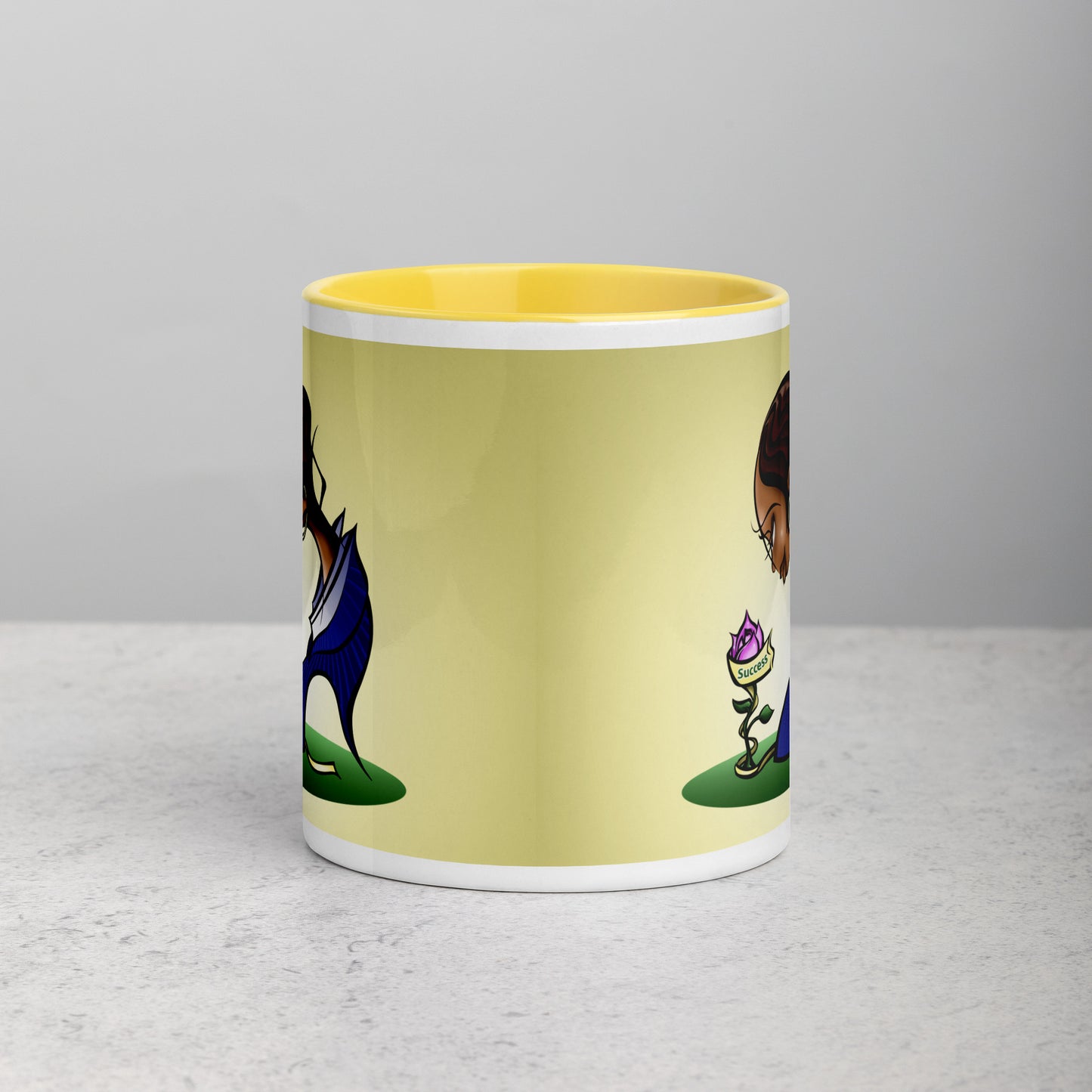 (031e) "Success" Manifest Mug with Sunshine Inside